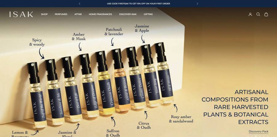 ISAK website homepage