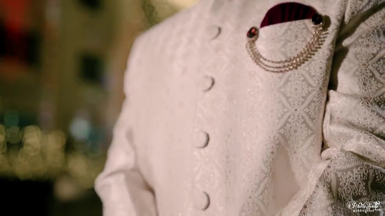 Sherwani detail - wedding album